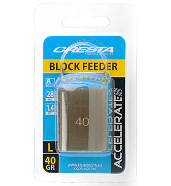 Cresta Block Feeder Large 40gr  goudvoorn