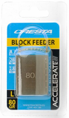 Cresta Block Feeder Large 80gr goudvoorn