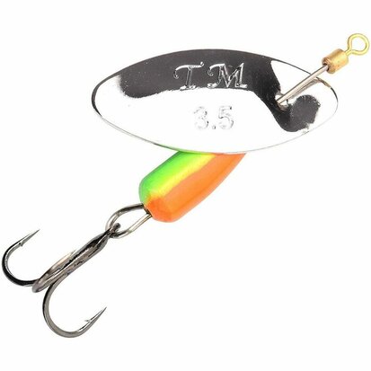 Troutmaster La Tournante Fast Spin Fire Tiger haakmaat 10 (50mm 5gr) goudvoorn