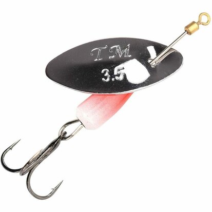 Troutmaster La Tournante Fast Spin Red Head haakmaat 10 (50mm 5gr) goudvoorn