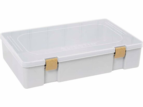 W3 Game Tackle Box Grey/Clear (36X22,5X5cm) goudvoorn