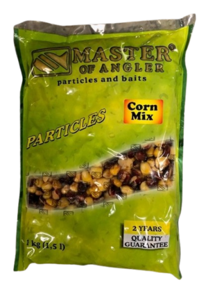 Master of Angler Corn Mix 1kg goudvoorn