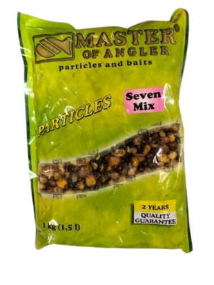 Master of Angler Seven Mix 1kg goudvoorn