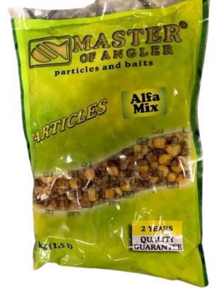 Master of Angler Alfa Mix 1kg goudvoorn