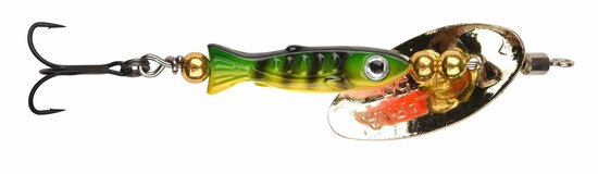 Spro Larva Inline Spinner Minnow Perch (4.8cm 3.5gr) goudvoorn