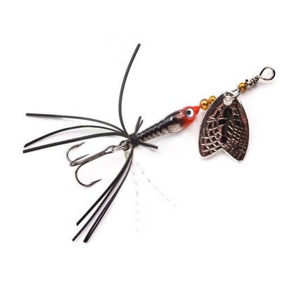 Spro Larva Mayfly Spinner Roach (5cm 4gr) goudvoorn