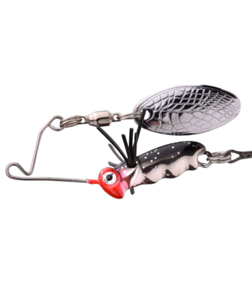 Spro Larva Micro Spinnerbait Roach (3.5cm 5gr) haakmaat 8 goudvoorn