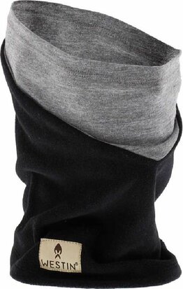 Westin Warm Gaiter One Size Black/Melange goudvoorn