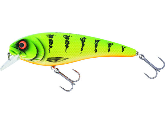 Westin Rawbite Crankbait floating Chartreuzse Flow (15cm) goudvoorn