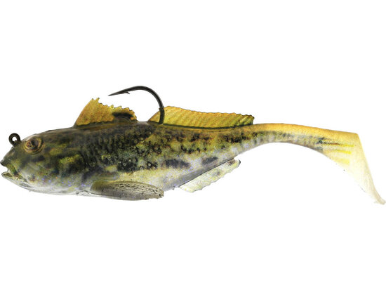 Westin Gunnar the Goby R2F Black Mouth 8cm goudvoorn