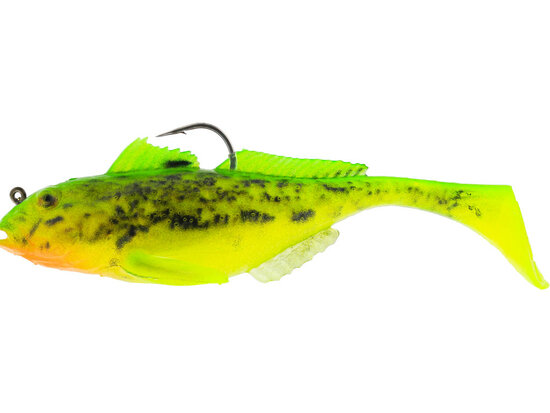 Westin Gunnar the Goby R2F Slimy Green 8cm goudvoorn