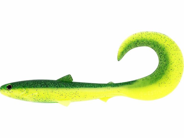 Westin Fishing Bullteez curltail Fireflash (8cm) goudvoorn