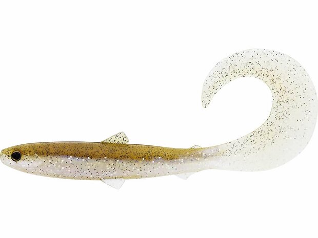 Westin Fishing Bullteez curltail Pearl Sand (8cm) goudvoorn