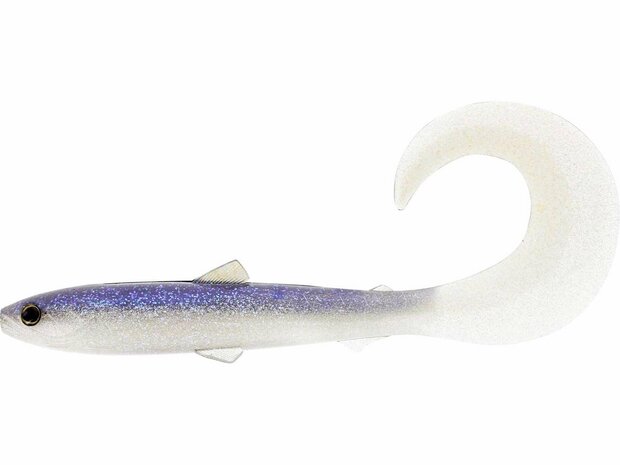 Westin Fishing Bullteez curltail Sparkling Blue (8cm) goudvoorn