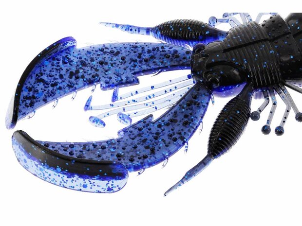 Westin Fishing Crecraw creaturebait Zwart/blue (8.5 cm) goudvoorn