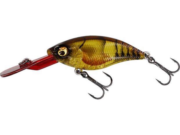 Westin Fishing Buzzbite Crankbait suspending Clear Brown Craw (5cm) goudvoorn