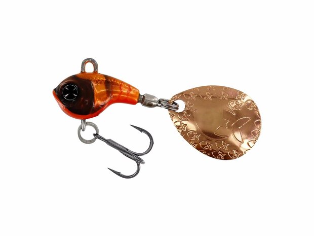 Westin Fishing Dropbite Tungsten Spin Tail Jig Fire Craw (2.2cm) goudvoorn