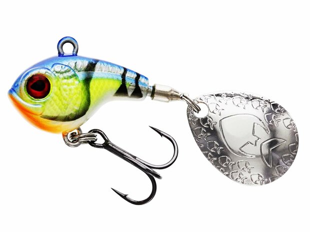 Westin Fishing Dropbite Spin Tail Jig chart. blue craw  (3.4cm) goudvoorn