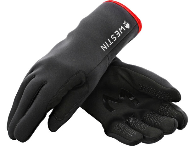 Westin Fishing Utility handschoenen M Black goudvoorn