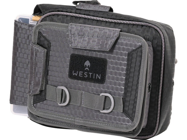 Westin W4 Quick bag 2 boxes Titanium Black (small) goudvoorn