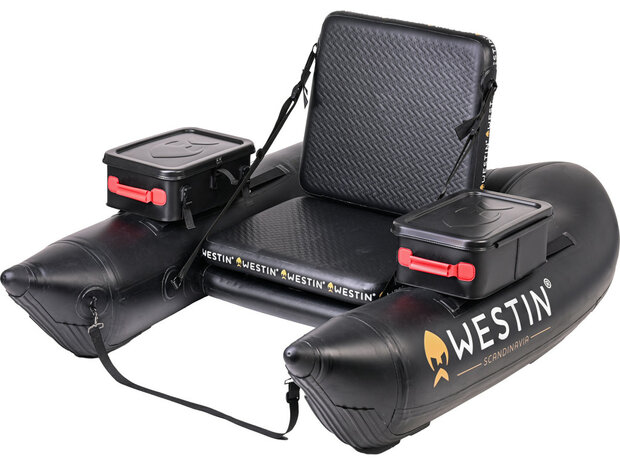 Westin W8 BELLY BOAT Black goudvoorn 